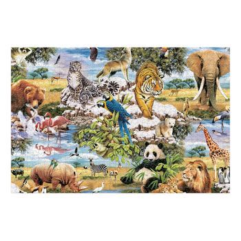 Puzzle De Cartón De 1000 Piezas Maravillas De La Naturaleza