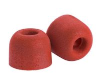 comply t-400 series - almohadillas de espuma para auriculares in-ear 3 pares talla l color rojo