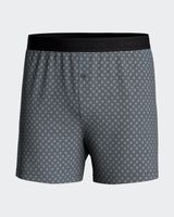 boxer con boton de punto de hombre en lyocell
