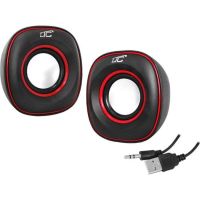 altavoces ltc compactos usb 5w con control remoto y conexion jack