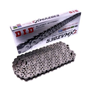 Cadena de transmisión DID 530 ZVMX2 gris