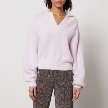 Stine Goya Naia Brushed Knit Rugby Jumper - L
