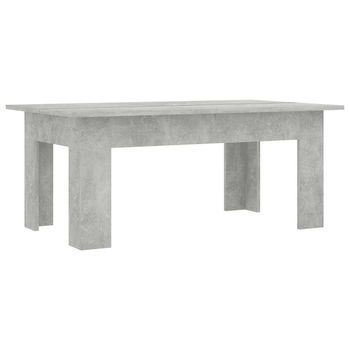 Mesa De Centro 60x100x42 Cm Madera - Gris