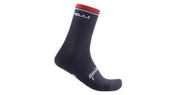 Par de calcetines castelli quindici soft merino azul