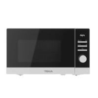 microondas teka 20l 700w con grill 1000w 8 programas encimera negro