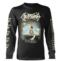 cryptopsy tops y camisetas blasphemy made flesh para mujer
