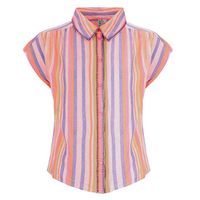 pieces blusa pcbatitha ss wvn para mujer