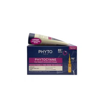 Phyto Paris Phytocyane Tratamiento AnticaÍda Mujer 12x5ml + ChampÚ Regalo