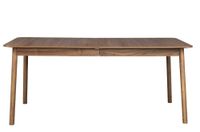 mesa de comedor extensible de madera clara de 180 a 240 cm