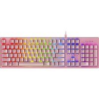 huntsman mechanical gaming keyboard  - quartz pink pink