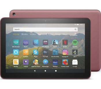 AMAZON Fire HD 8 Tablet (2020) - 64 GB, Plum, Plum