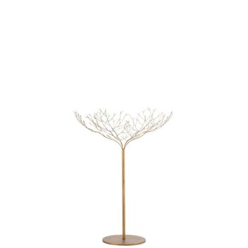 Árbol desnudo de metal dorado 135*135*180 cm