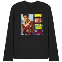 elvis presley camiseta manga larga blue hawaii album para mujer