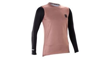 Maillot leatt gravity 2 0 de manga larga rosa para mujer