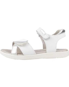 de GARVALIN SANDALIAS NINA MODELO 242425G COLOR BLANCO BLANCO Y PLATA