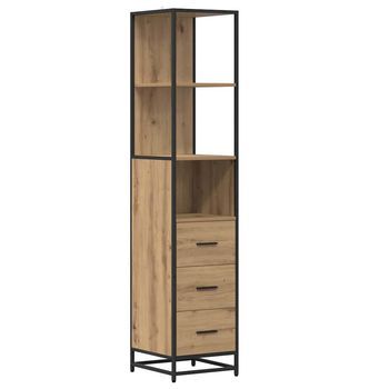 Juego De Muebles De Baño Roble Artisan 35 X 37,5 X 166 Cm Vidaxl