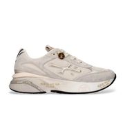 premiata para mujer moerund zapatillas de piel moerund blanco roto 41 plano cordones casual