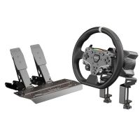 moza rs053 volante y pedales de carreras para racing r3 racing simulator para pc