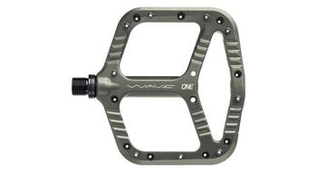 Pedales planos oneup wave gris