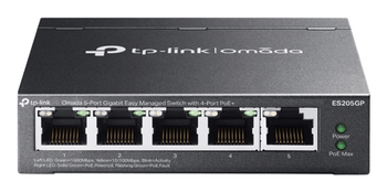 TP-Link ES205GP Switch 4xGb PoE+ 1xGb 65W Desktop