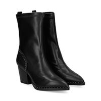 lodi botines con tacon mujer - negro talla 40