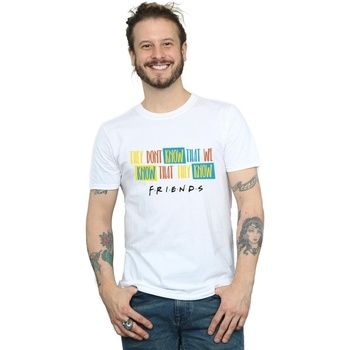 Friends Camiseta They Don't Know Script para hombre