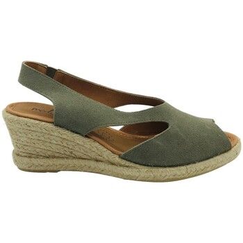 Mediterránea Alpargatas Esparteñas Cuña Piel Mujer 60179 para mujer