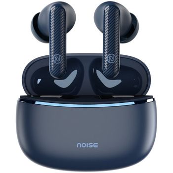 Auriculares Noise Aura inalámbricos Bluetooth con micrófono y control táctil, color azul