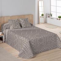 sandal - colcha bouti estampada - microfibra - extra - suave - gramaje 70 gramos - cama 180 - nauek linen