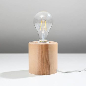 Lámpara de mesa salgado madera