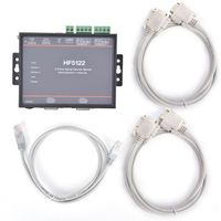 servidor de puertos seriales dobles hf-5122 rs232rs485rs422 a ethernet 5 - 36vdc