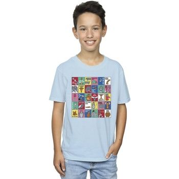 Dessins Animés Tops y Camisetas Grid Squares para niño