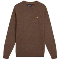 lyle  scott jersey kn2114v lambswool blend-y220 espresso para hombre