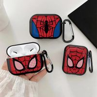 fundas para auriculares funda para airpods 1 2 pro3 3 4 pro pro2 diseno de arana negra