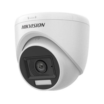 Cámara IP Hikvision DS-2CE76D0T-LPFS 2MP Smart-Hybrid IR/Luz Blanca Micrófono Interior