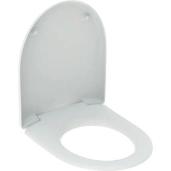 Asiento De Inodoro Geberit Renova Comfort, Wrapover, Redondo, Bisagra Es, Fij.de Abaj., Blanco, 572050000