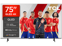 tv qled 75 - tcl 75t69c uhd 4k procesador aipq smart tv dvb-t2 negro