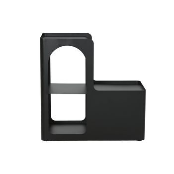 Mesita Auxiliar Metal 60x30x60 7,50 Negro
