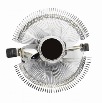 VENTILADOR DE REFRIGERACION GEMBIRD DE CPU 9 CM 55 W LED AZUL 4 PIN