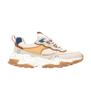 Refresh para mujer. 17310407-HIELO Zapatillas 173104 beige (38), 3 a 5cm, Cordones, Casual