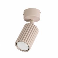 plafone taupe aluminio alt 18 cm