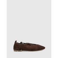 kamome trends zapatos bajos bailarina zoe marron para mujer