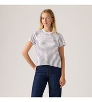 levis para mujer 005j2-0006 camiseta favorite blanco s casual algodon manga corta