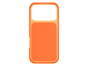 Funda móvil - CellularLine Cube Mag, Para Apple iPhone 17 Pro, MagSafe, Naranja