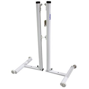 Postes Badminton Aluminio Deluxe Tubo 90 Mm