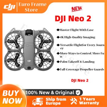 Envío de la UE DJI Neo2 Drone Fly Camera Drone 4K vídeo estabilizado 151g ligero y portátil protector de hélice de cobertura completa nueve 2 C0