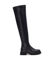 xti para mujer 14439201-negro botas 144392 negro 36 plano 1 a 3cm cremallera casual