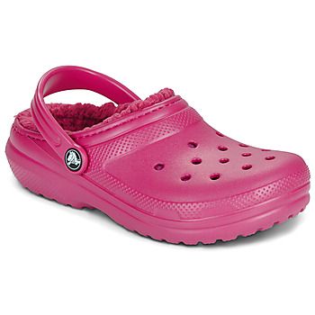 Crocs Zuecos Classic Lined Clog K para niña
