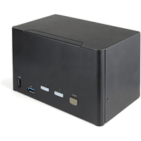 2-pt quad monitor displayport kvm switch