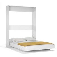 cama abatible vertical blanco  150x200cm